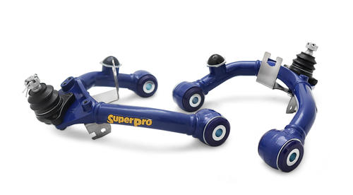 Front Fixed Offset Upper Control Arm Kit including Ball Joints to suit Mitsubishi Triton MQ (KL1 Chassis) MR & Pajero Sport QE, QF