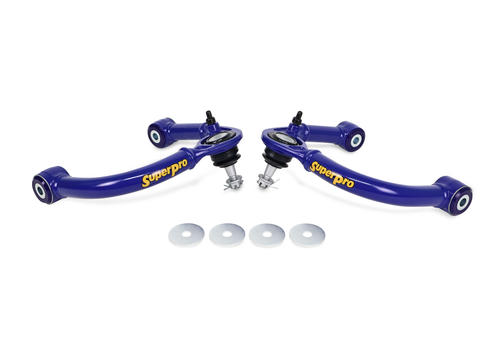 Front Fixed Offset Upper Control Arm Kit including Ball Joints to suit GWM Ute Cannon 2020-on & Tank 300 2022-on excl Hybrid and Alfa models