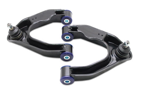 Go to Front Upper Standard Control Arm Kit including Ball Joints to suit Nissan Navara D22 4WD