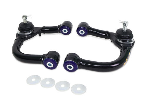 Go to Front Adjustable Upper Control Arm Kit including Ball Joints to suit Toyota FJ Cruiser, Land Cruiser & Lexus GX