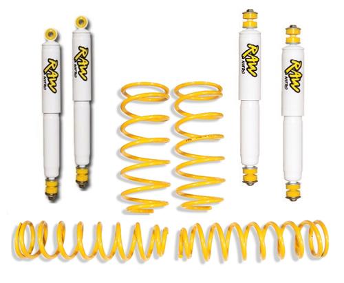 2 Inch 50mm RAW Nitro Lift Kit to suit Land Rover Discovery I 1989-1995