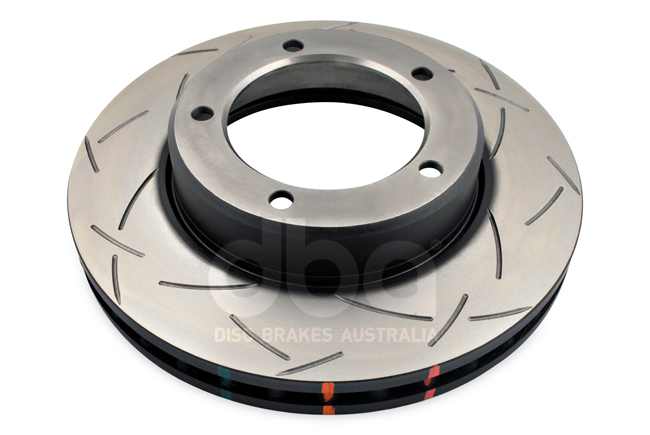 4X4 Survival 4000 T3 Slot KP Brake Disc to suit Toyota 100 LandCruiser 1998-2006 F Reverse Mount