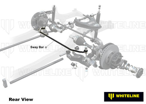 Go to Front Sway Bar - 30mm Non Adjustable to Suit Toyota Land Cruiser 100 Series IFS